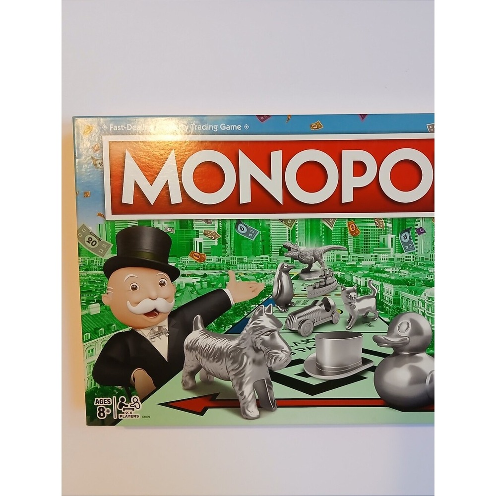 Hasbro Monopoly Board Game 2017 Edition Classic Property Trading Game C1009